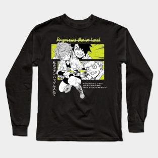 Promised Neverland ''OUTSIDE WORLD'' V1 Long Sleeve T-Shirt